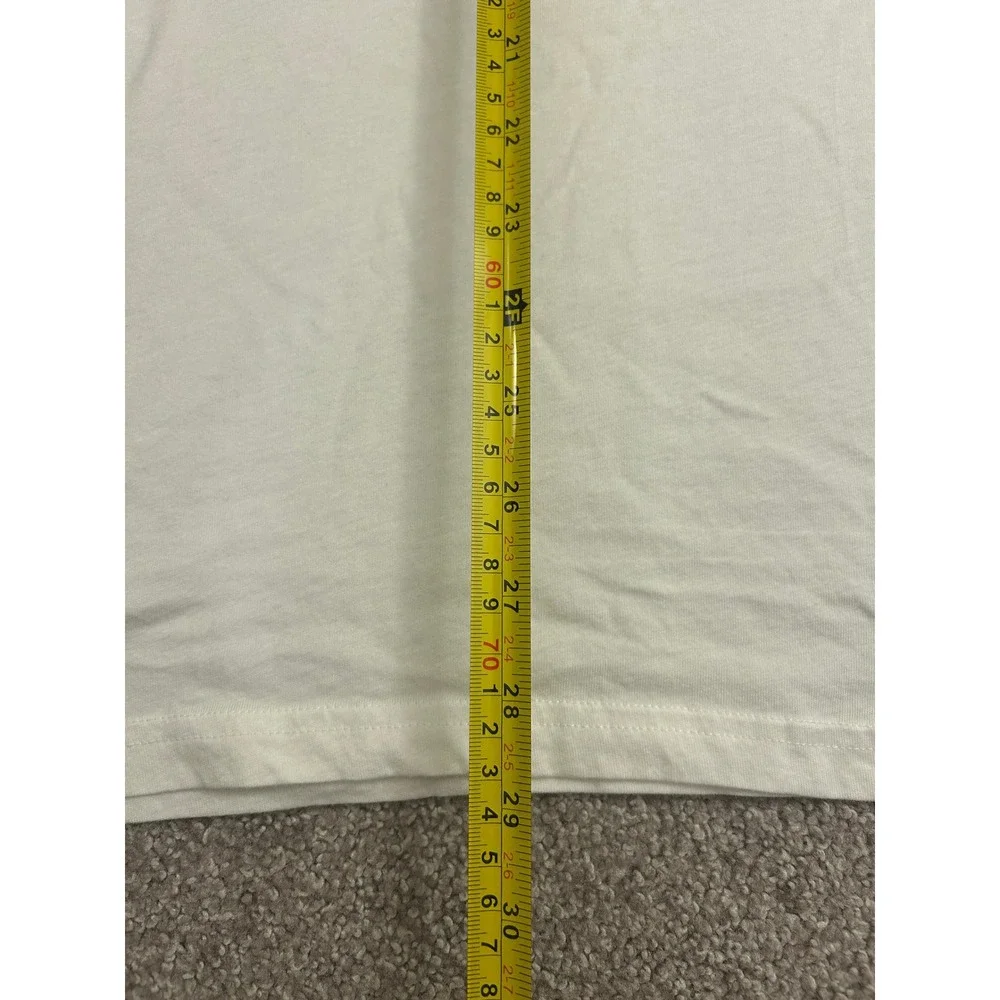 Polo Ralph Lauren TShirt Mens Large White Slim Fit Cotton Pony Logo Short Sleeve